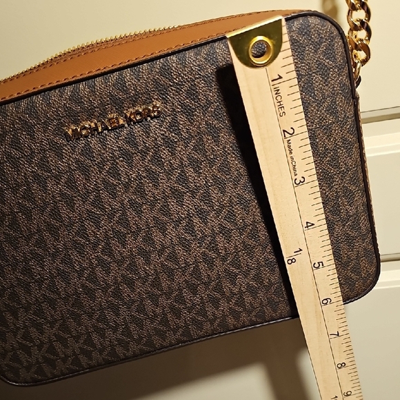 Michael Kors Dark Brown Crossbody Bag - Picture 10 of 12